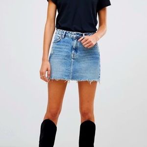 All Saints Betty Mini Skirt Studded Size 2